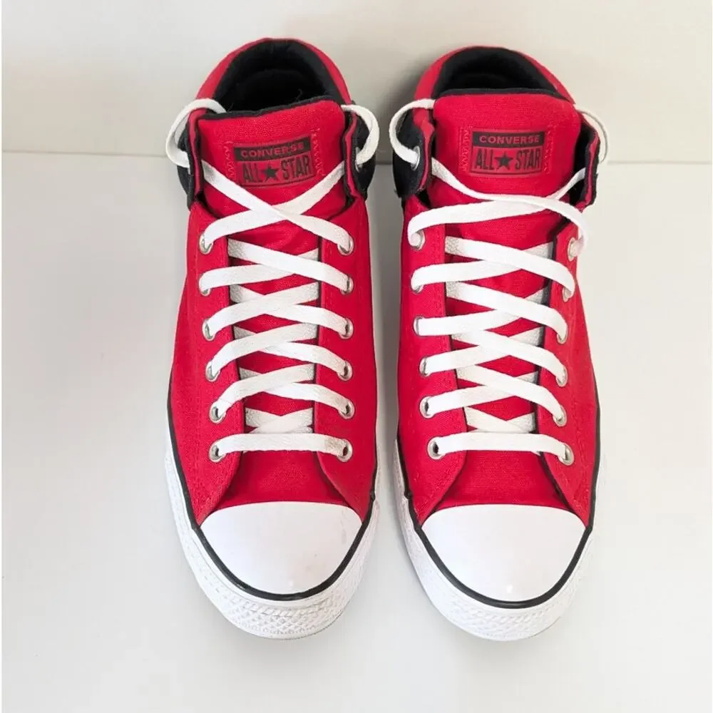 Converse Chuck Taylor All High Star Street Space Explorer Sneaker M11 W13 Red